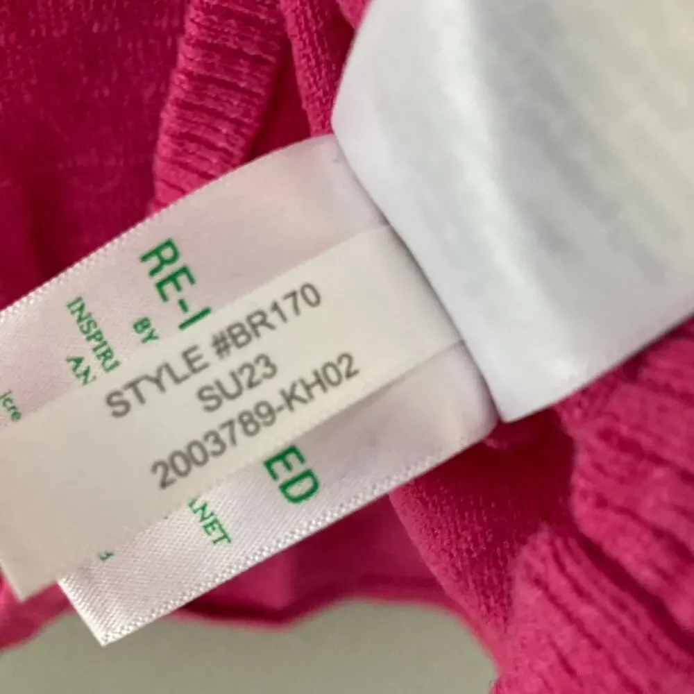 J. Crew Short Sleeve Linen-blend Crewneck Sweater - Pink Medium